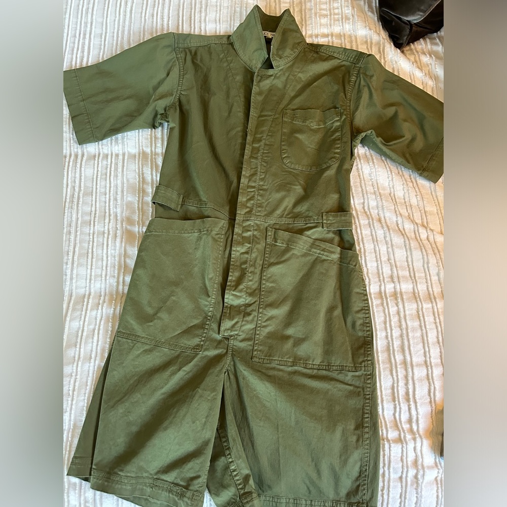 Alex Mill Olive Green Jumpsuit